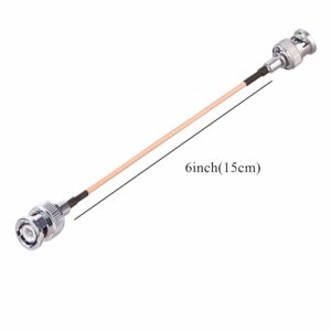 6 INCH RG-316 BNC-M Cable